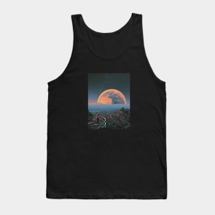 Celestial Reverie - Retro Space Tank Top